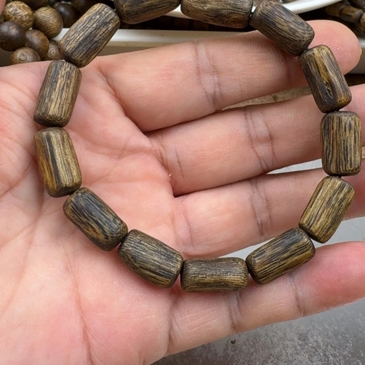 江****沉香手串张勺子手串7克加