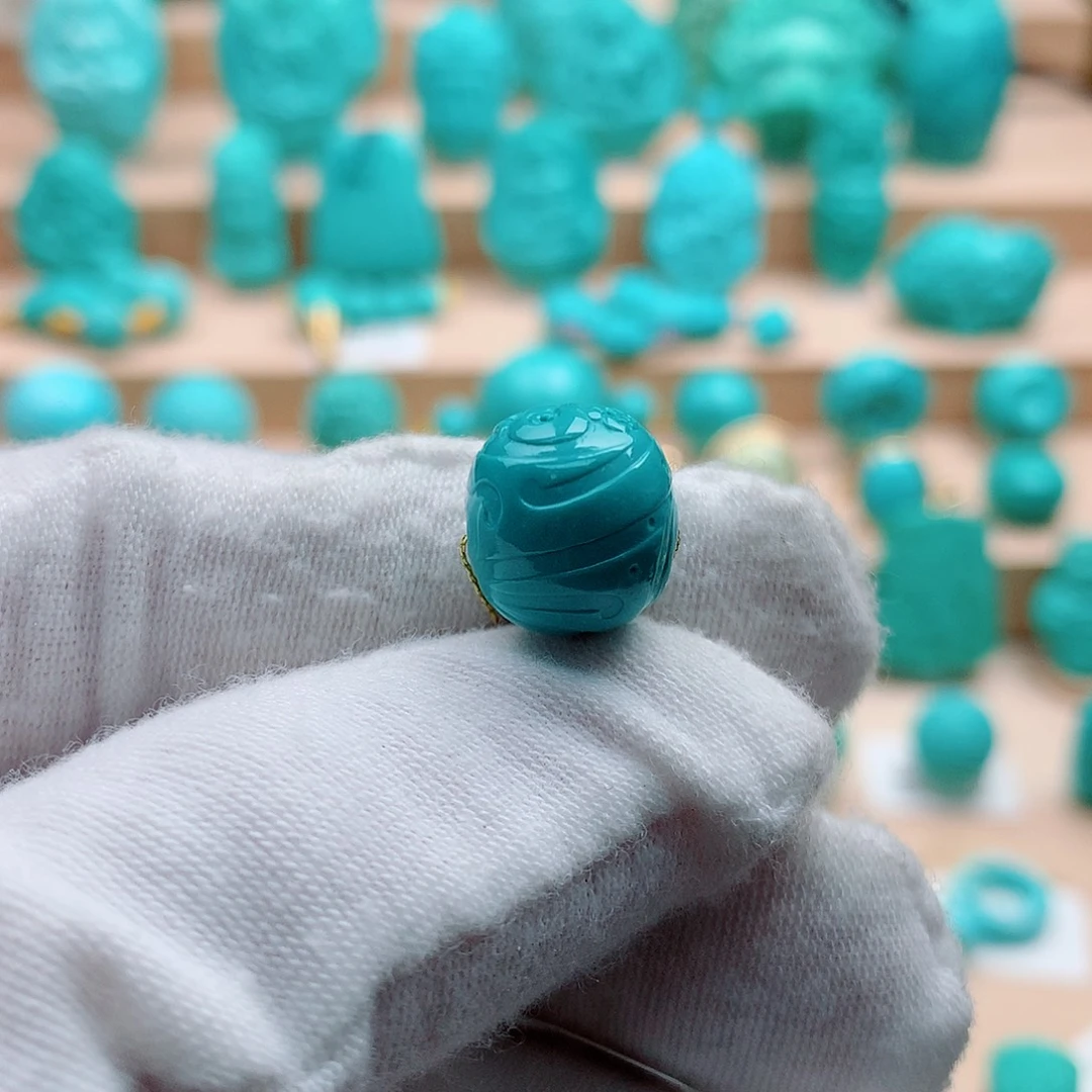 绿松石未镶嵌配饰