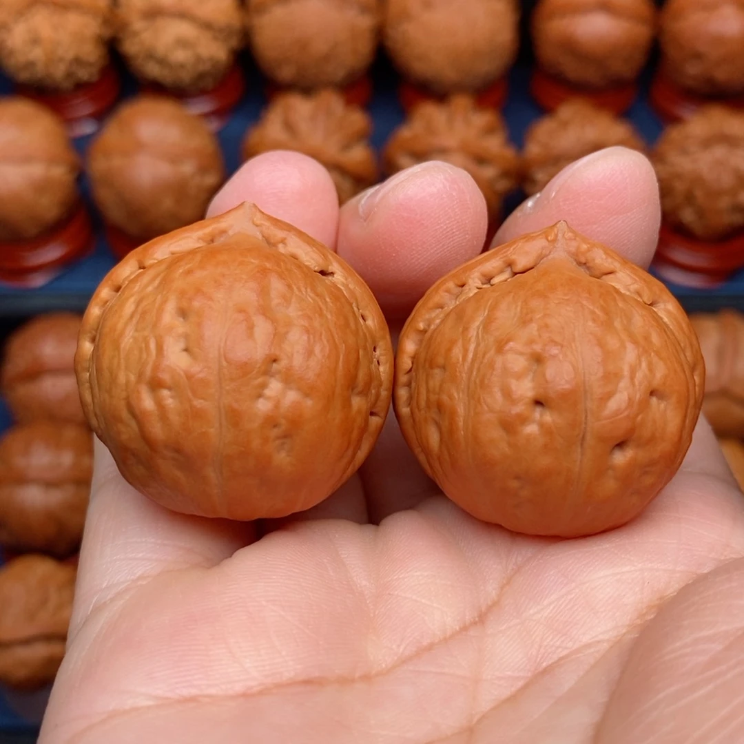 把件文玩核桃手捻精品寿桃