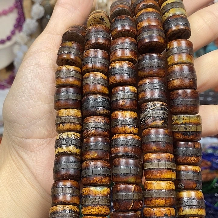 玛瑙/玉髓未镶嵌珠宝半成品一线玛瑙卡14mm20颗