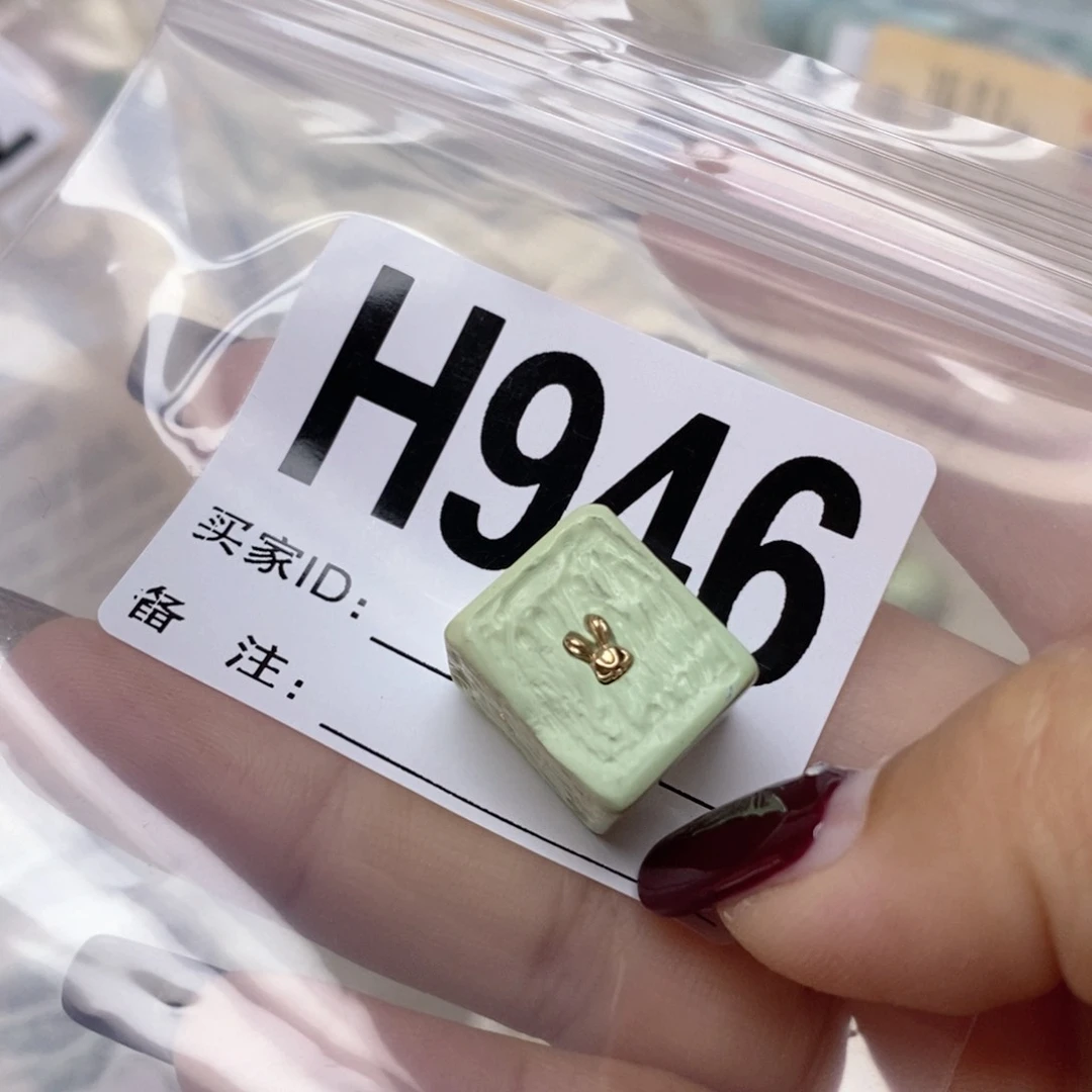 绿松石配饰未镶嵌感***朵