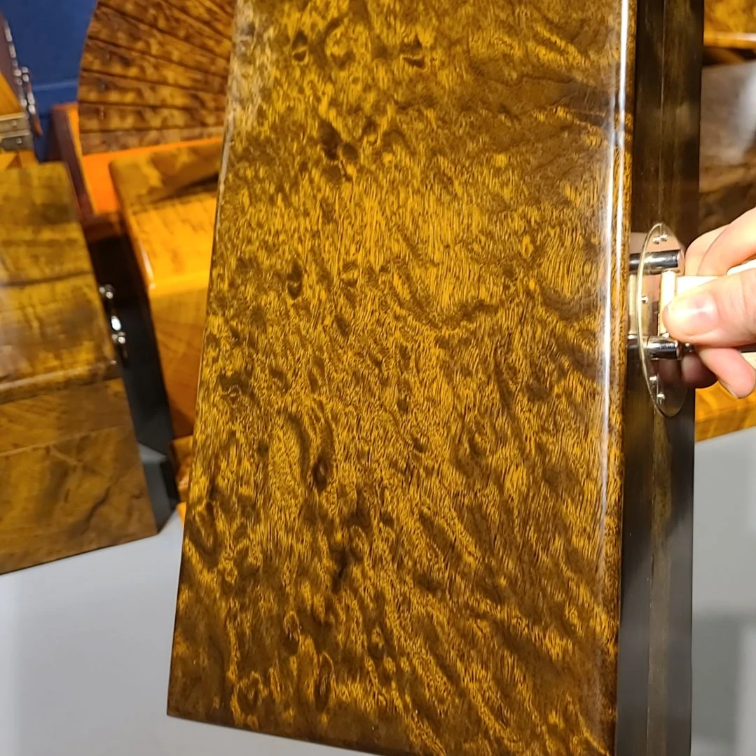 楠木M****?27-15-8.5小叶桢楠乌木金丝楠首饰盒