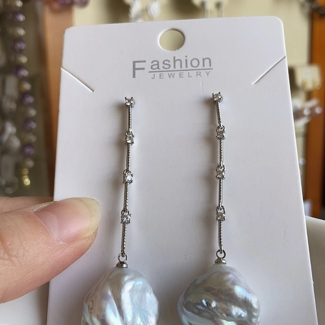 淡水珍珠颈饰合金特价耳饰4342