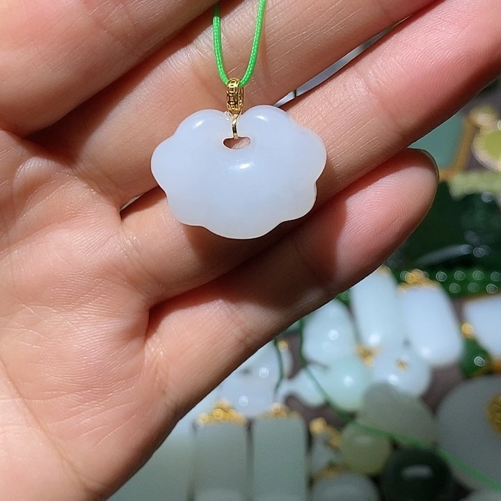 和田玉（白玉）未镶嵌吊坠(不含链)