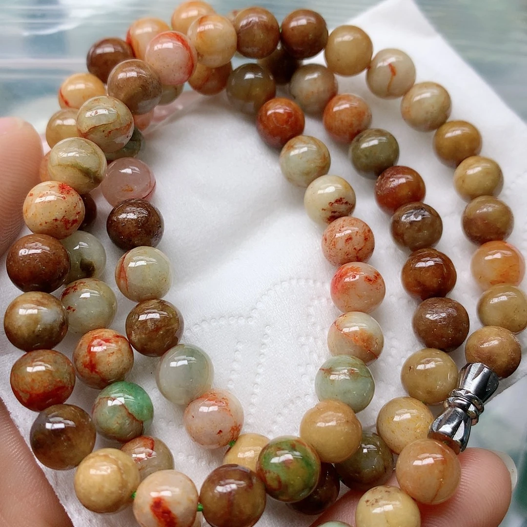 翡翠颈饰未镶嵌手串