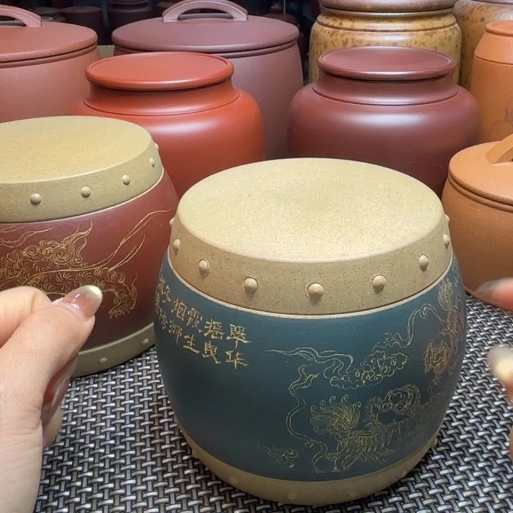 茶叶罐紫砂中高端紫砂茶叶罐
