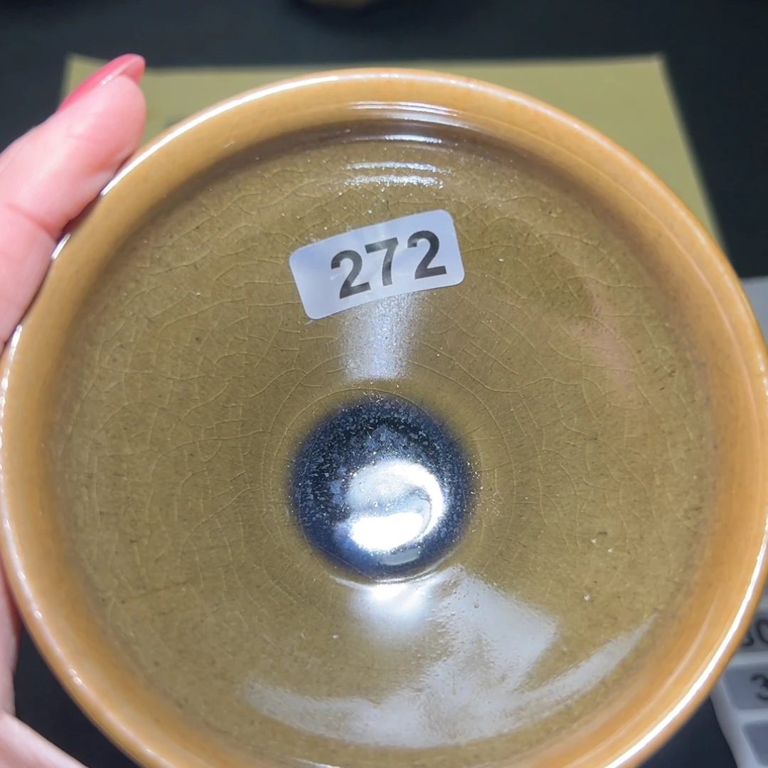 茶盏全手工原矿原釉建盏