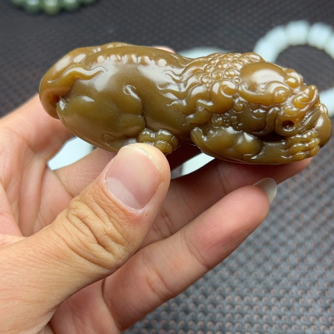 和田玉把件未镶嵌