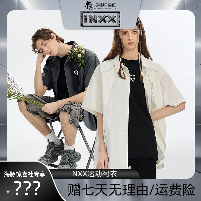 【海豚专属】【INXX】APYD 时尚潮牌夏新品短袖衬衣APE2040599小众