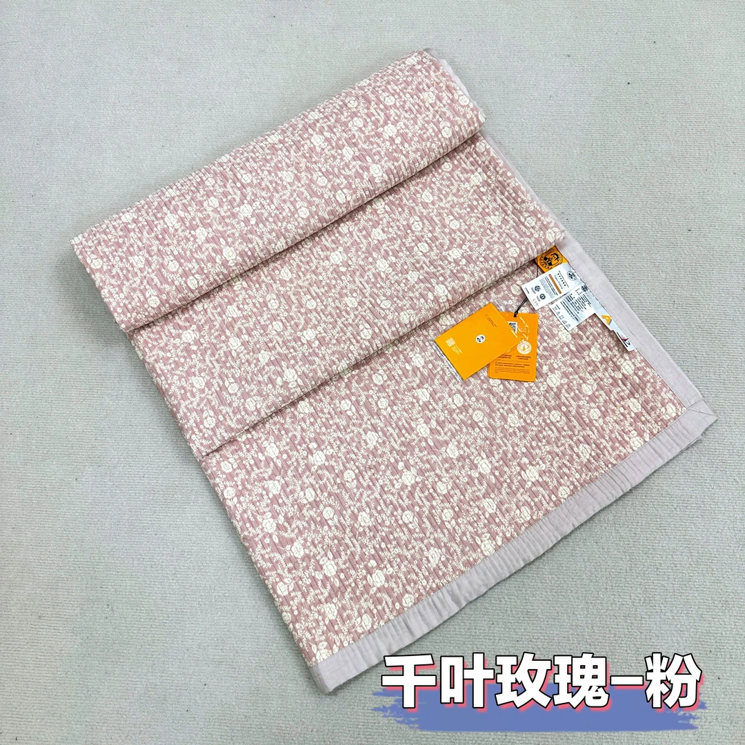 POCKET PIG/布袋猪【千叶玫瑰】莫代尔砂洗李官奇大豆纤维床盖