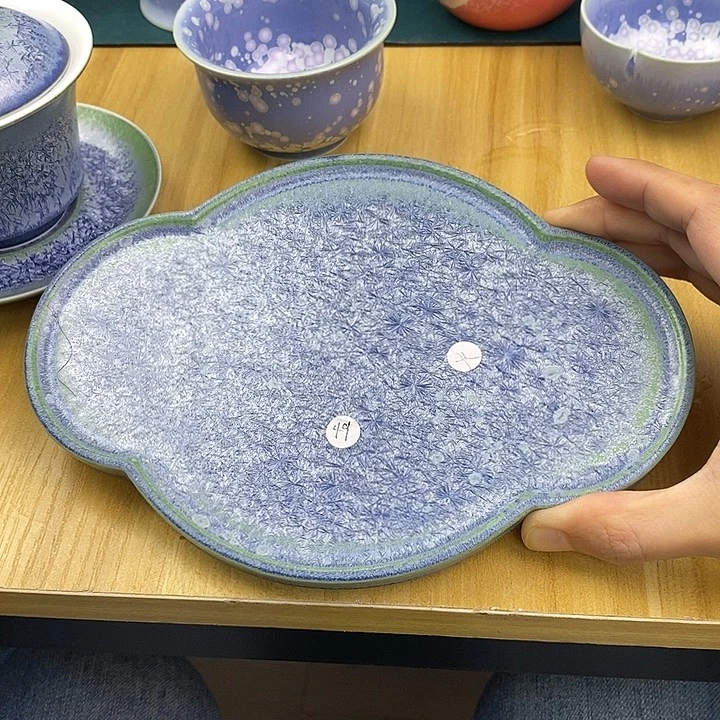 火***而景德镇高温陶瓷盘