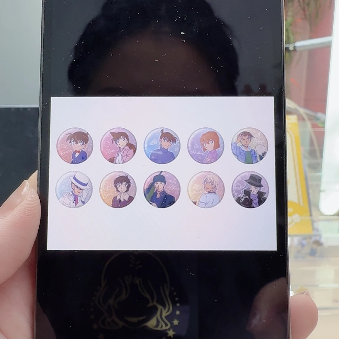 名侦探柯南霓虹灯吧唧