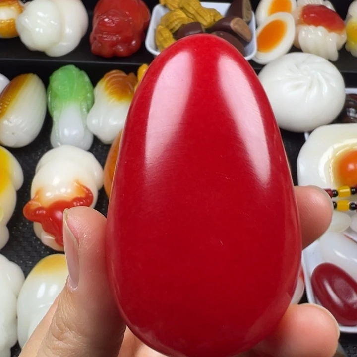 新疆戈壁五彩石金丝