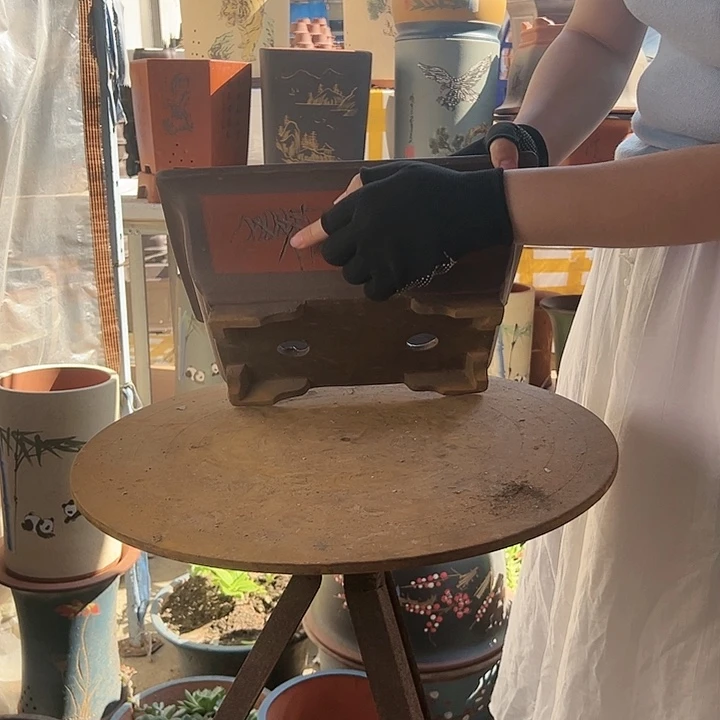 宜兴紫砂31红马槽