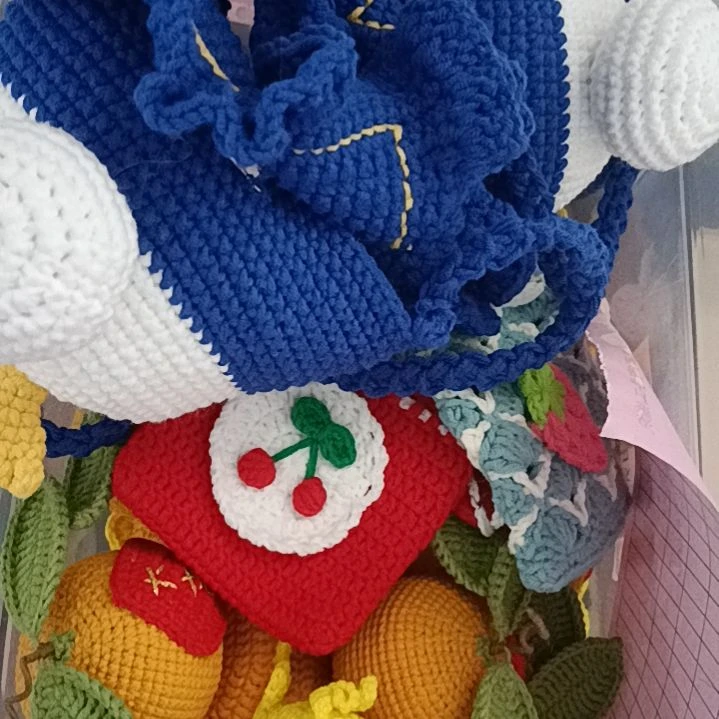 手工钩织挂件毛线