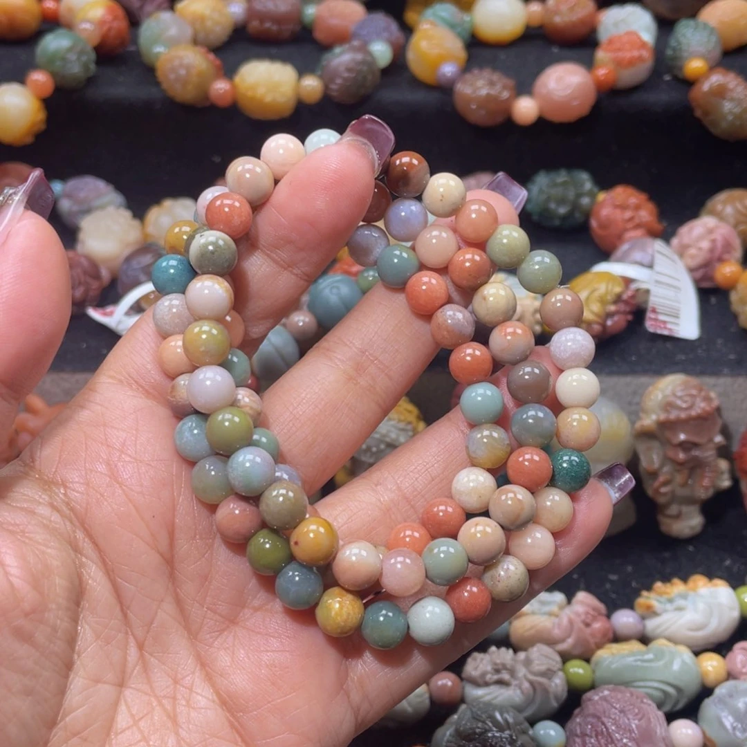 石英质玉手链未镶嵌