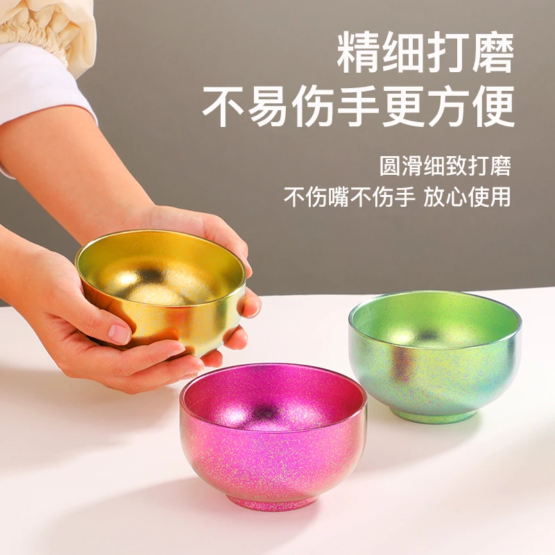 【甄老板专属】SENTRUTH香港神厨 纯钛碗380ML两个颜色随机发