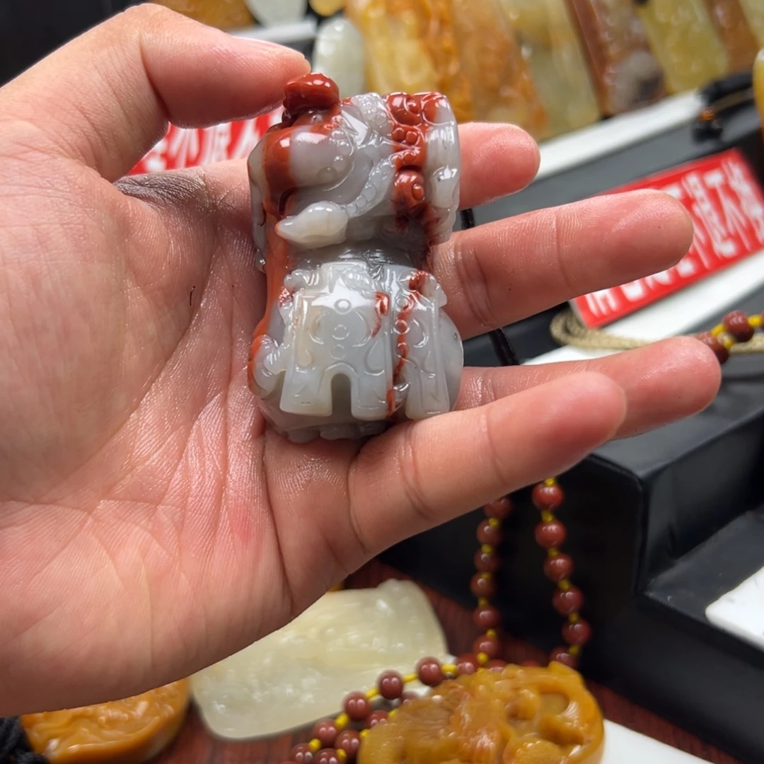 石英质玉（黄龙玉）未镶嵌多样性发货，发其一