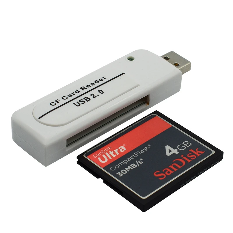 崧盟CF卡读卡器USB2.0适用ccd数码相机工控机CNC数控机床包装