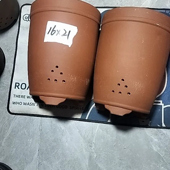 紫砂红泥三线两个