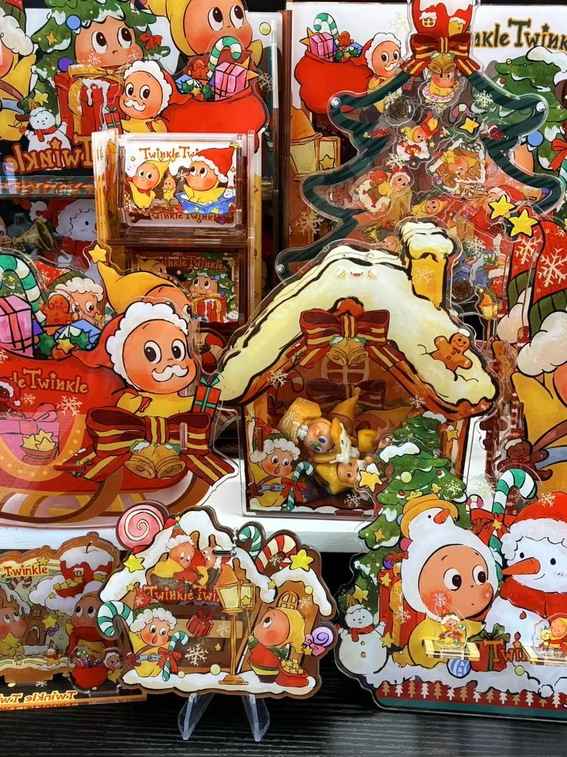 【圣诞小星星】亚克力DIY手作拼装摆件