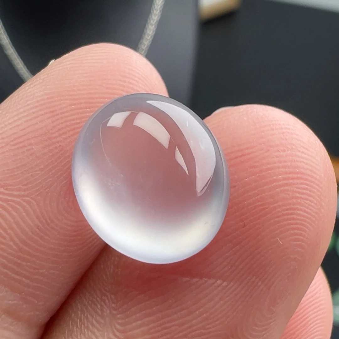 翡翠未镶嵌颈饰蛋面12.4