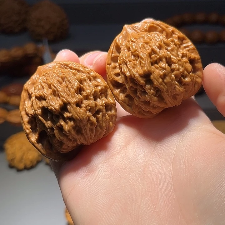 把件文玩核桃虎头453