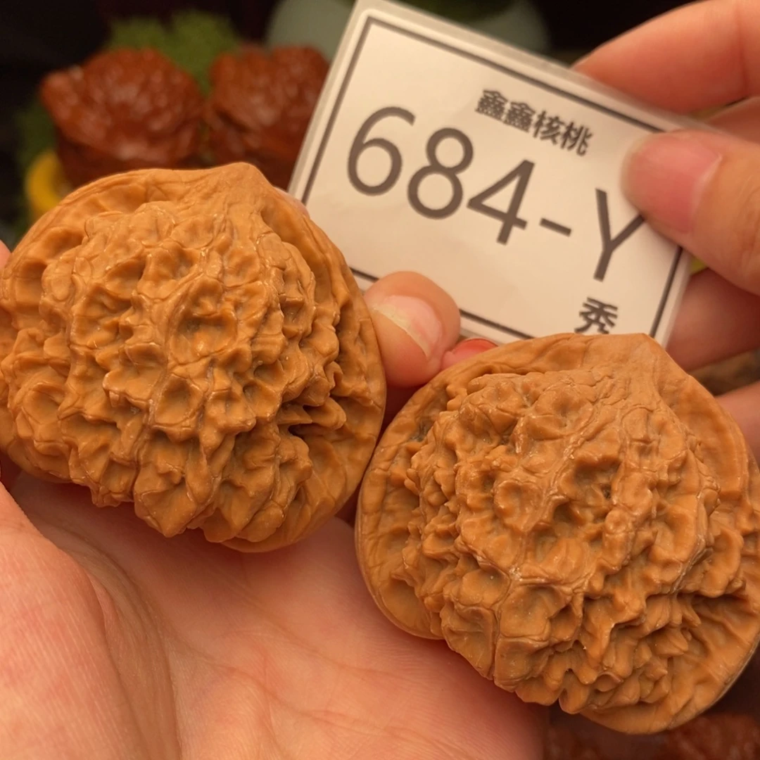 文玩核桃把件官帽50……