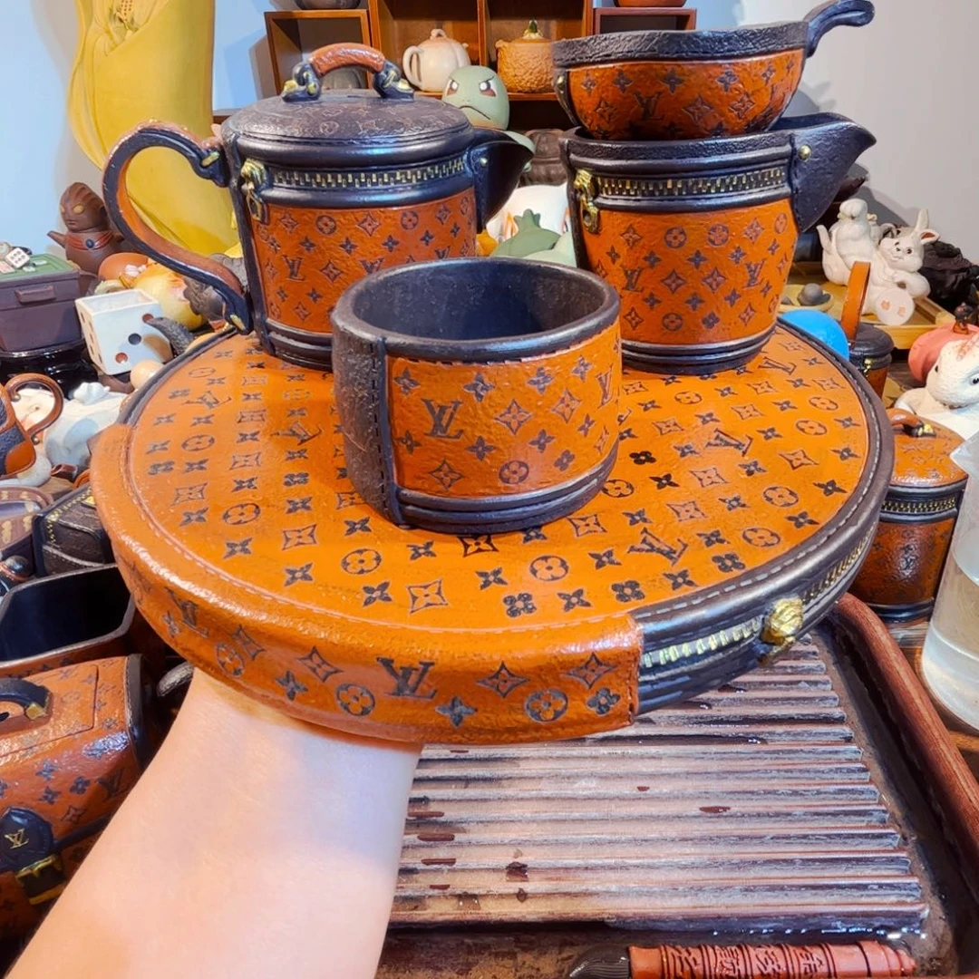 莫***程紫砂茶叶盒纯手工制作过程就是