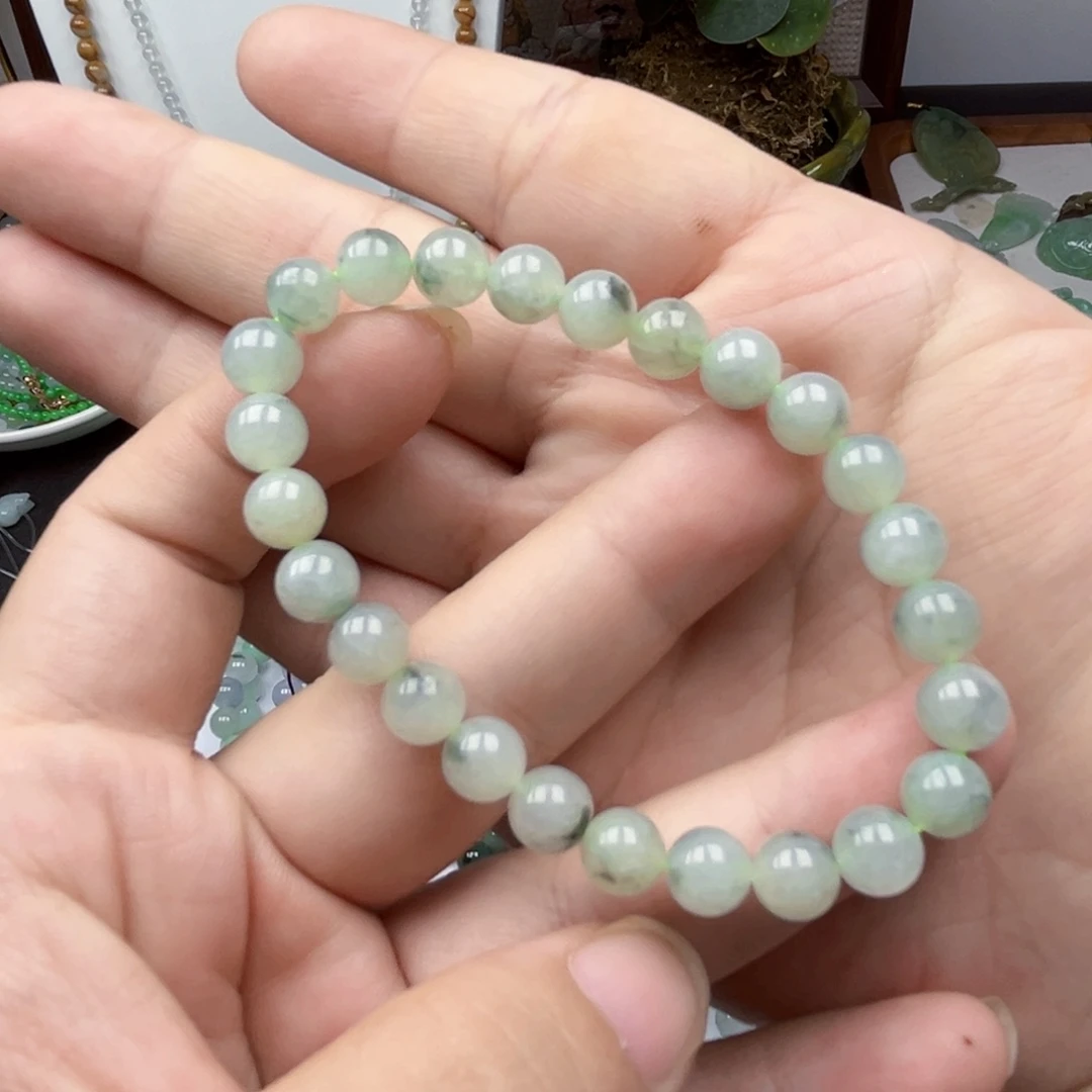 未镶嵌手链翡翠手串