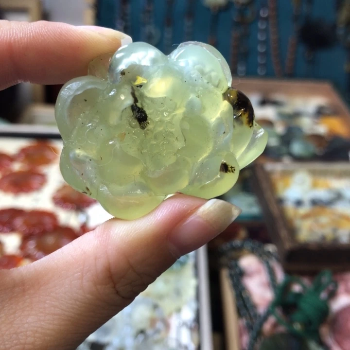 岫玉未镶嵌岫玉挂件
