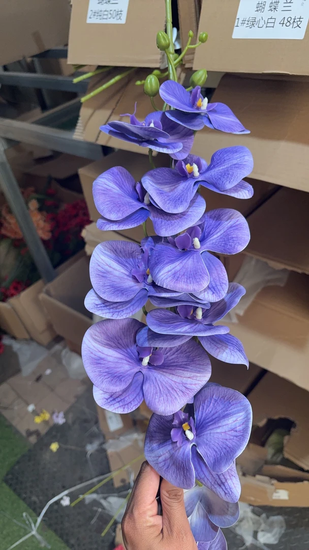 仿真花蝴蝶蓝绣球飞燕