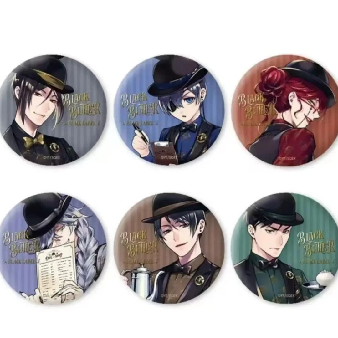 黑执事 GF30周年限定 吧唧/透卡   盲盒