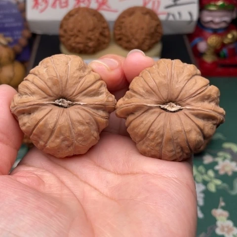 【闪购商品】把件文玩核桃45全品南瓜墩