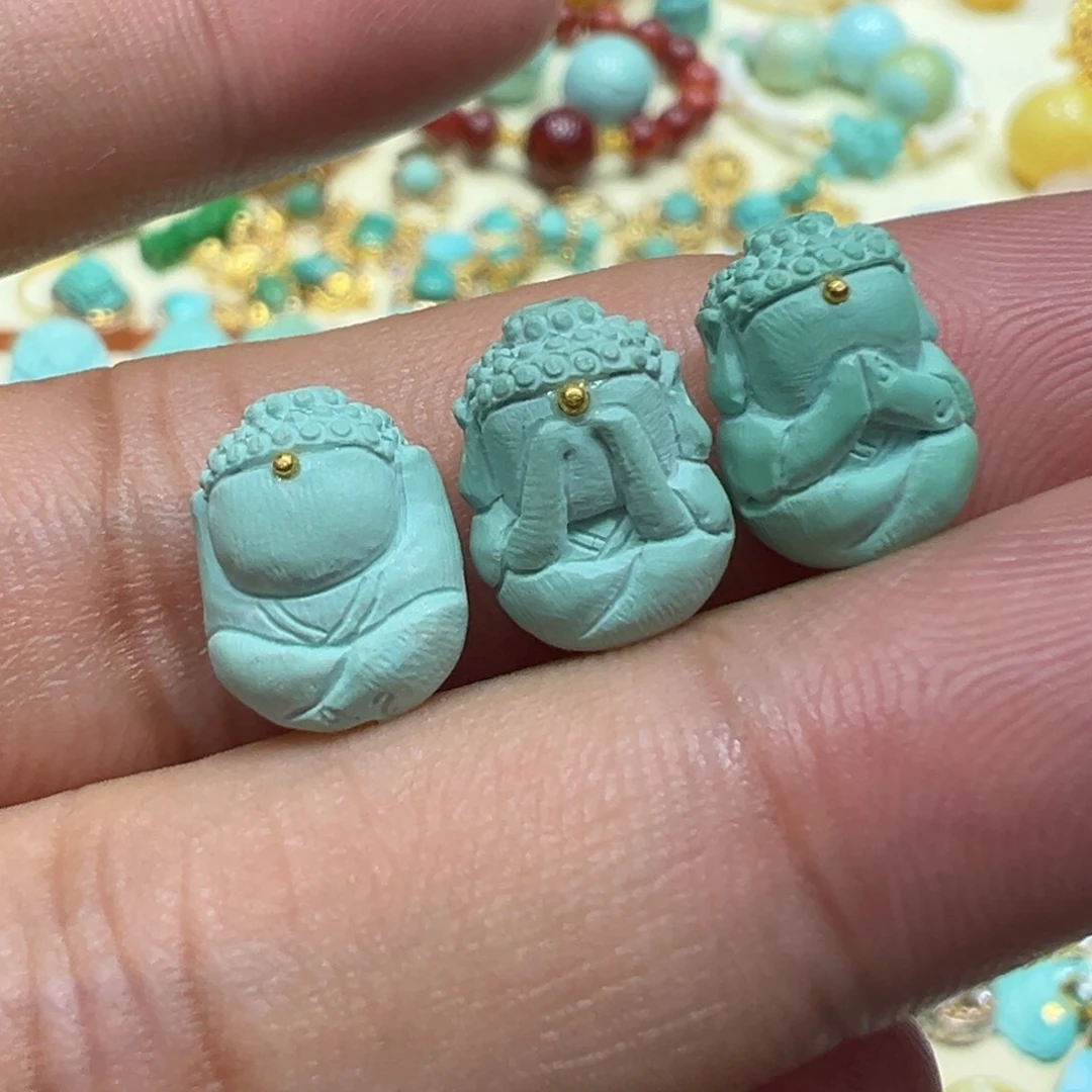 未镶嵌绿松石颈饰定制