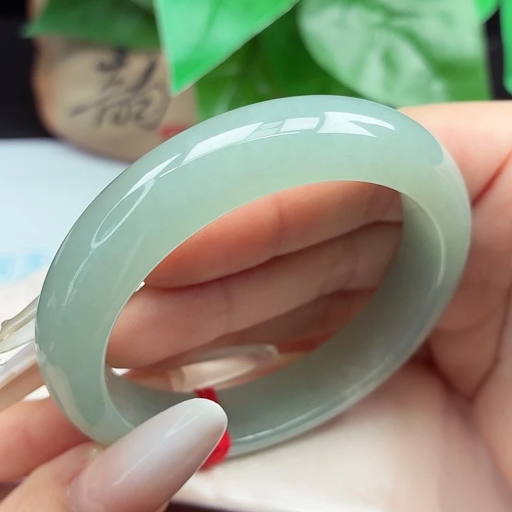 未镶嵌手镯翡翠53-54圈口