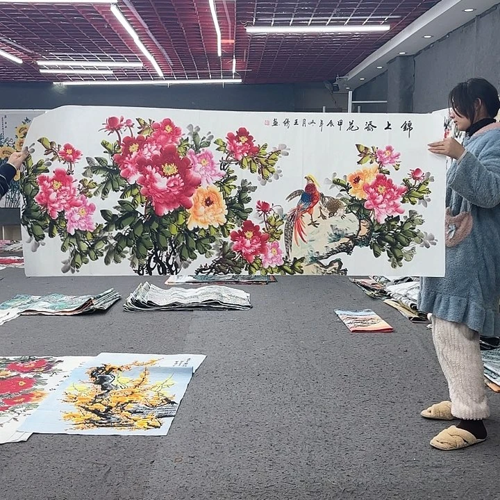 国画无毛和被绒毛或被绒毛