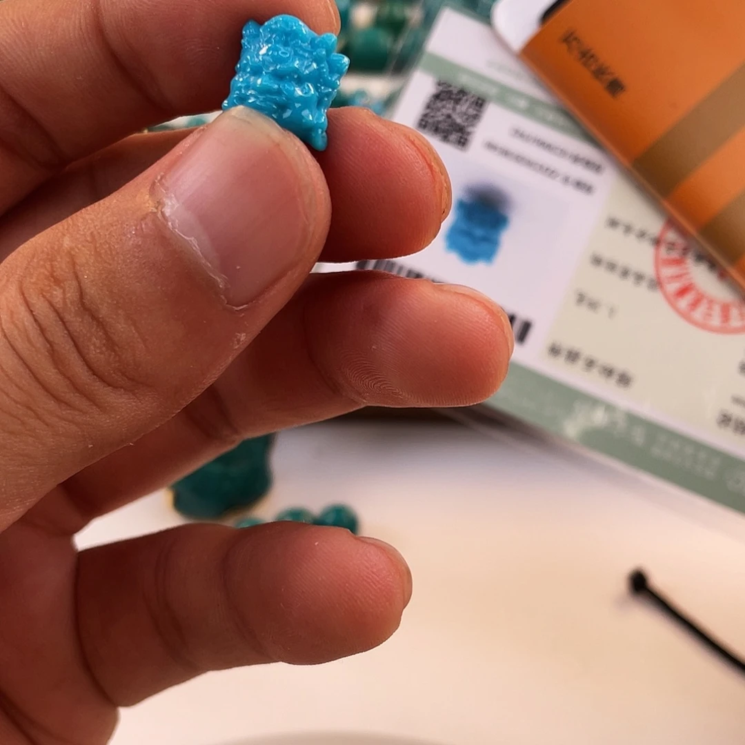 绿松石未镶嵌颈饰