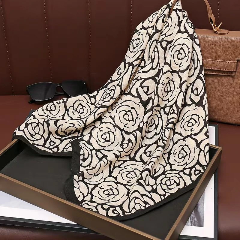 于姐定制款吸口围巾方巾70*70