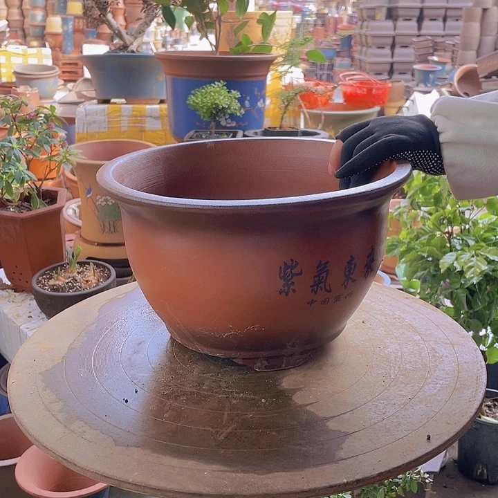 紫砂宜兴紫砂紫气东来30