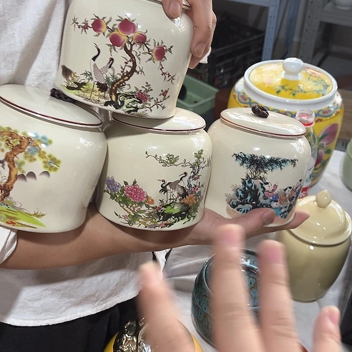 茶叶罐储物罐密封罐！