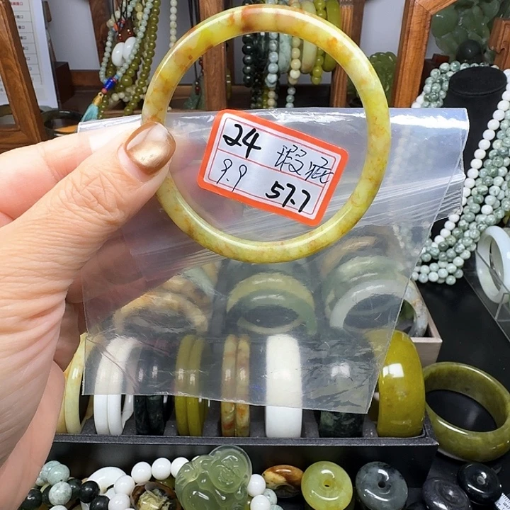 蛇纹石玉合金手镯