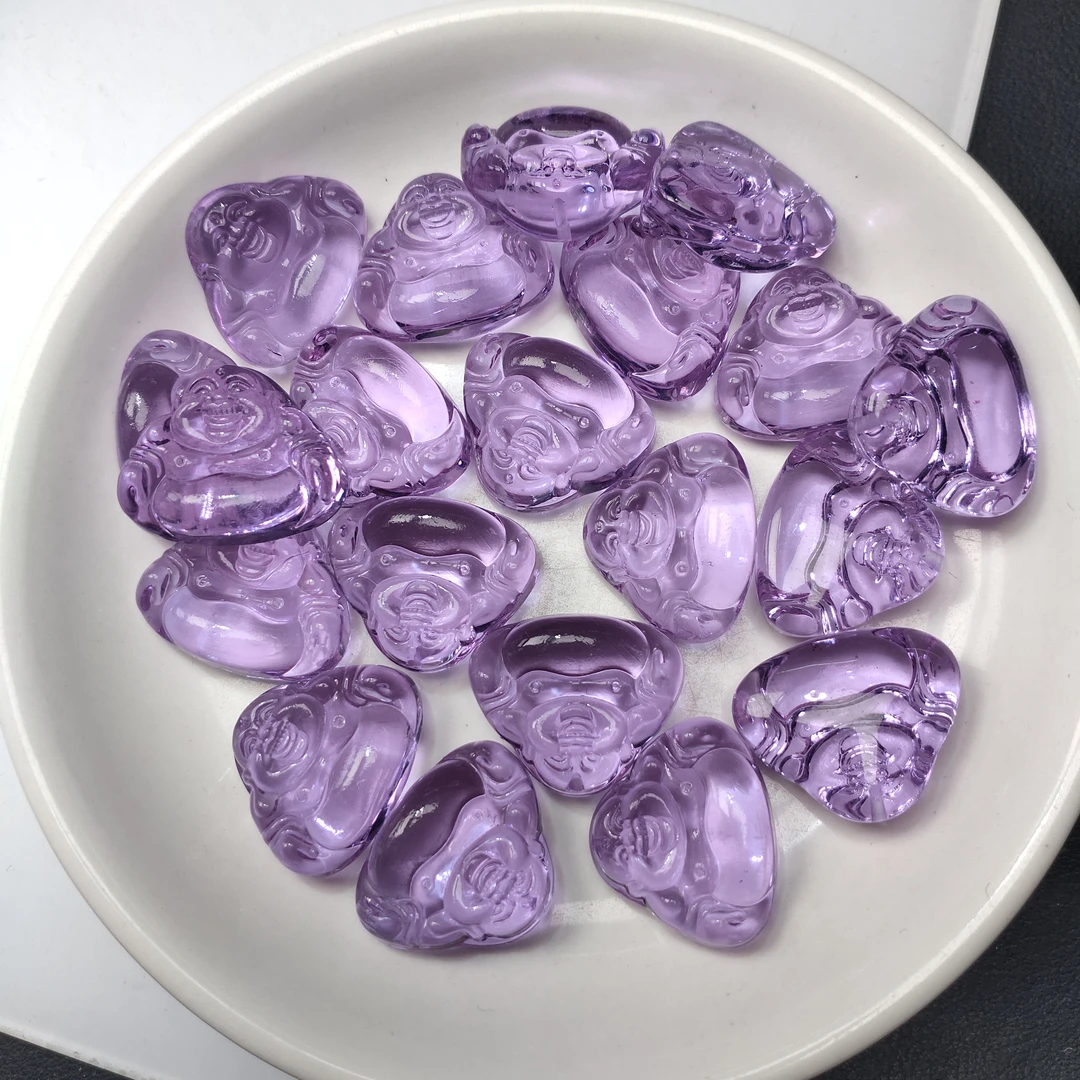 p246玻利维亚紫水晶佛公*1颗