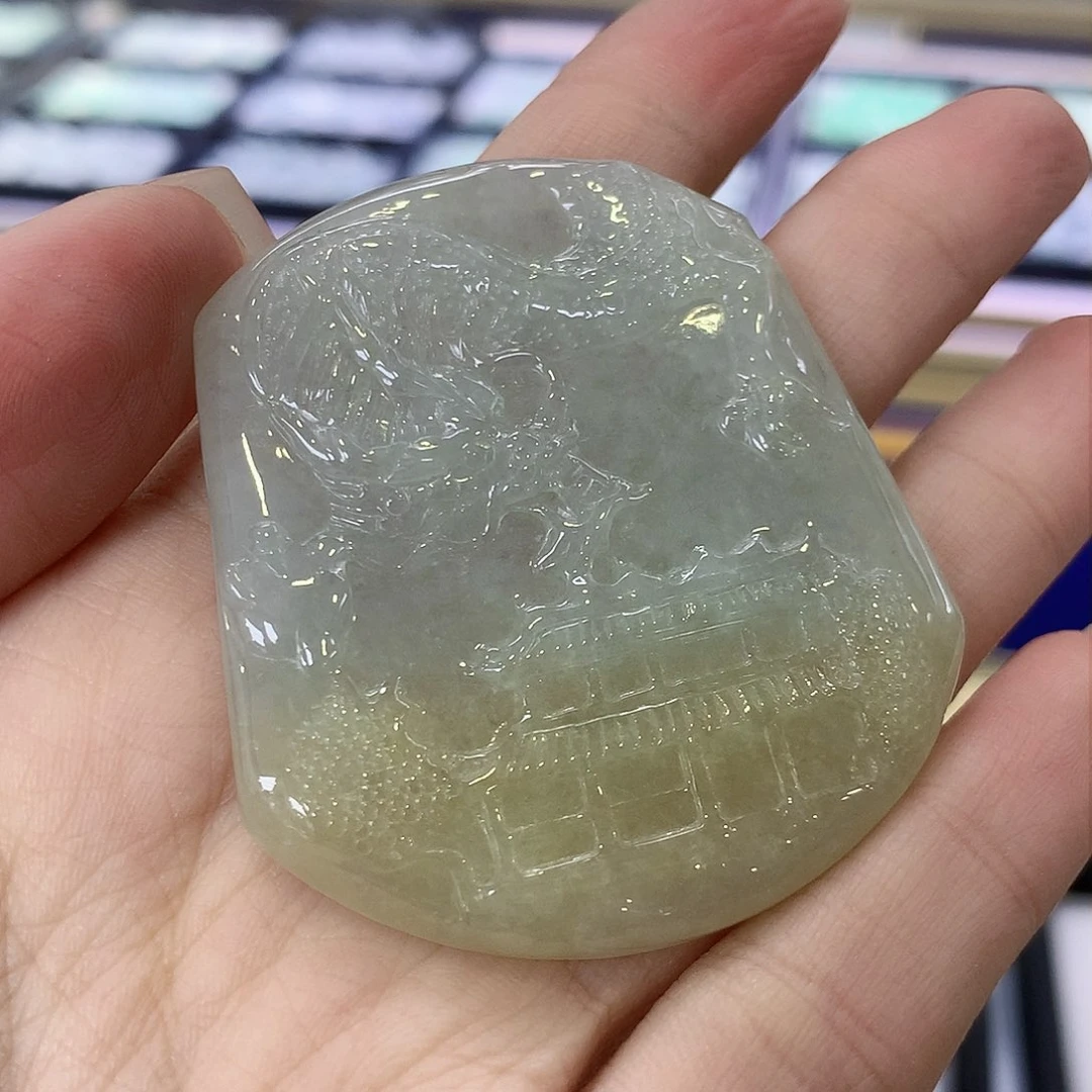 翡翠吊坠(不含链)未镶嵌