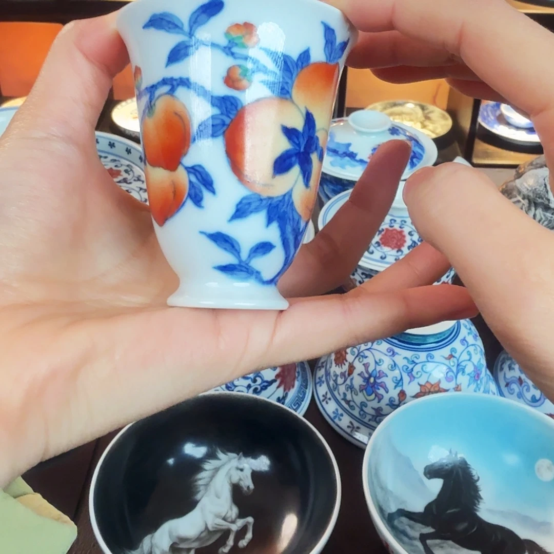 景德镇陶瓷手绘作品