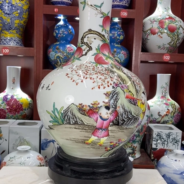 景德镇陶瓷艺术品金*