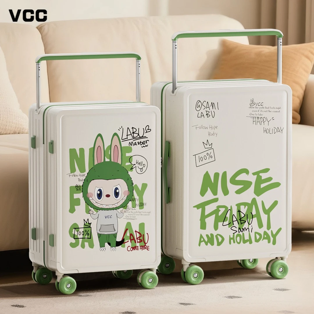 宽拉杆行李箱女生2025新款学生小型20寸登机结实耐用密码旅行箱子