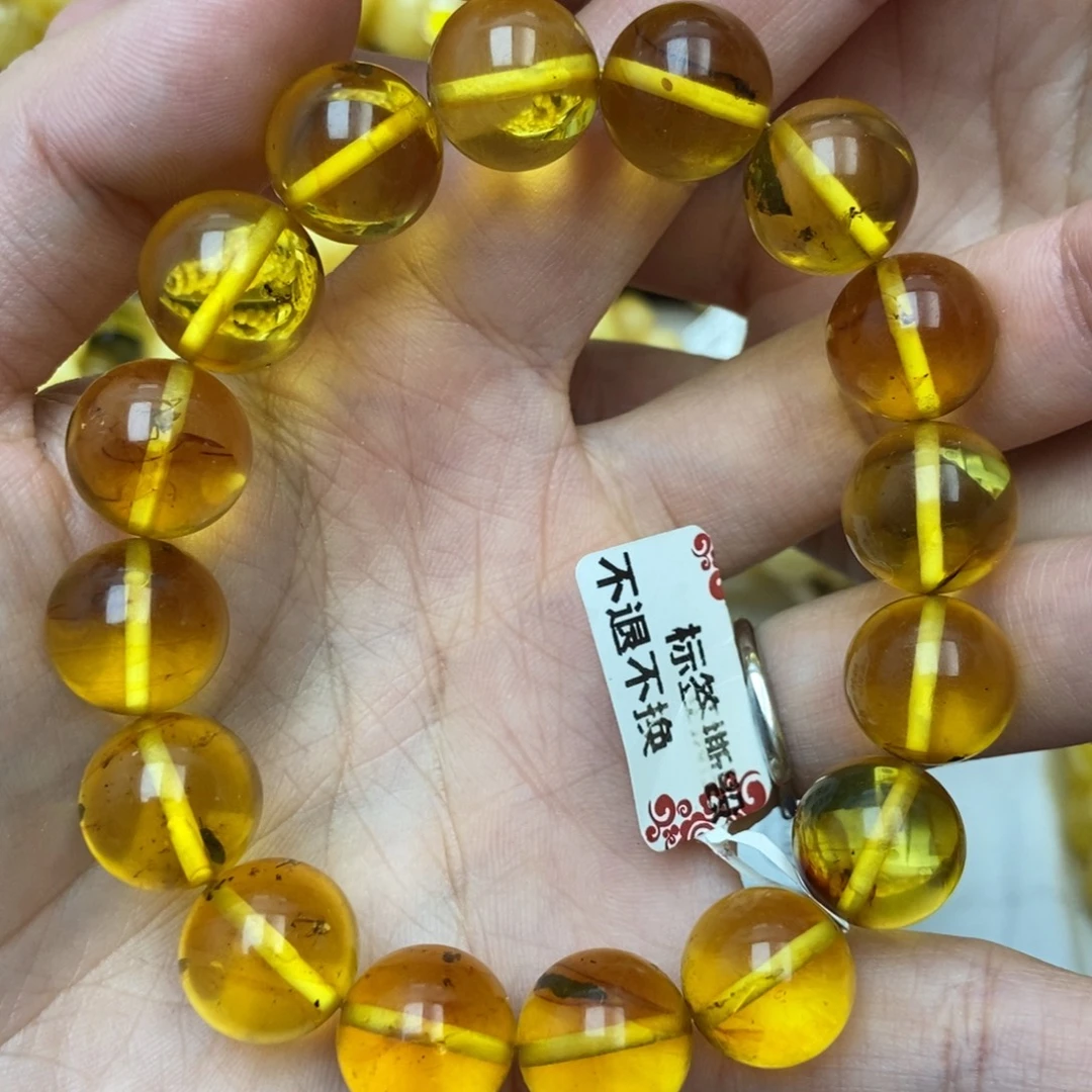 琥珀未镶嵌珠宝奇石
