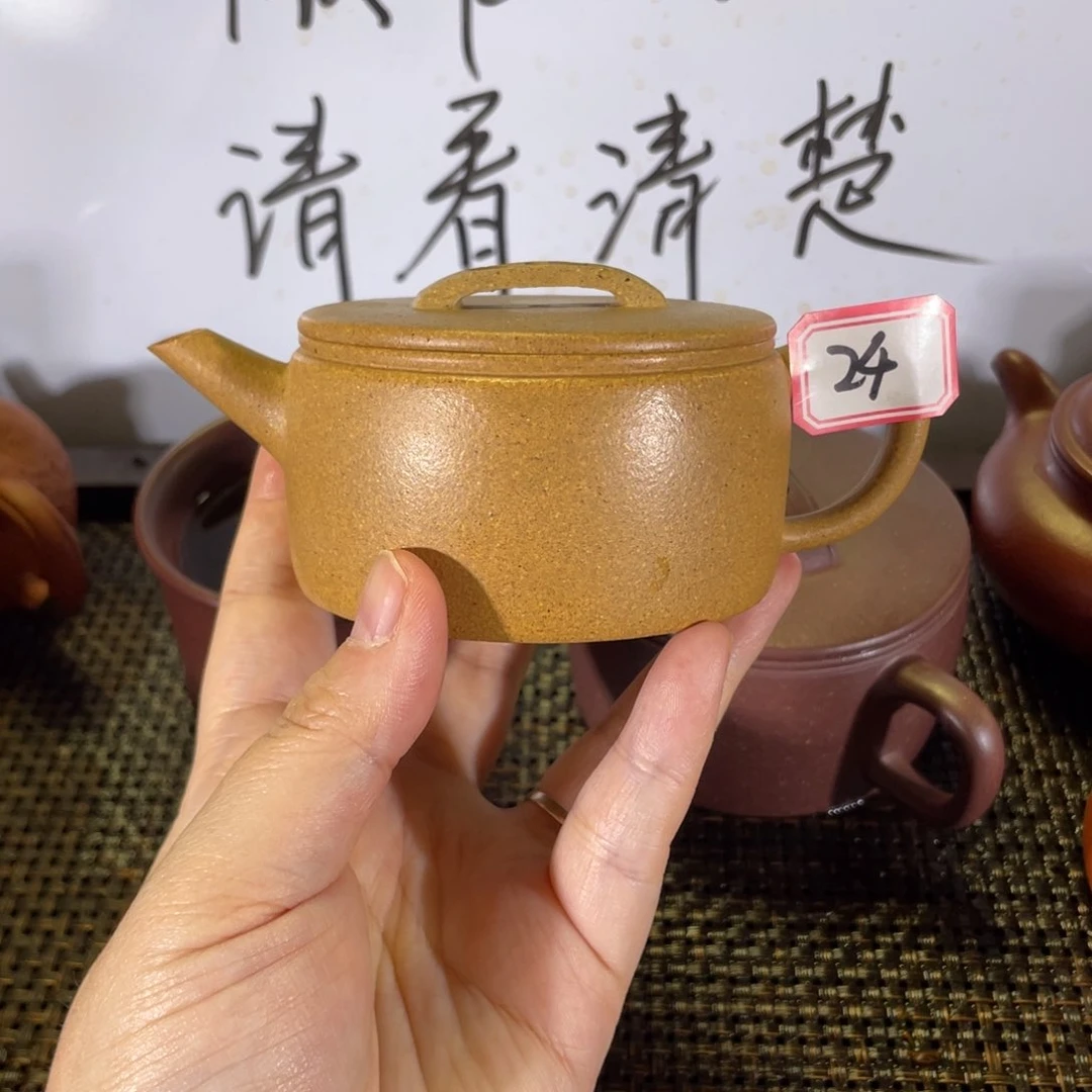 茶壶紫砂人**义汉瓦微瑕全手