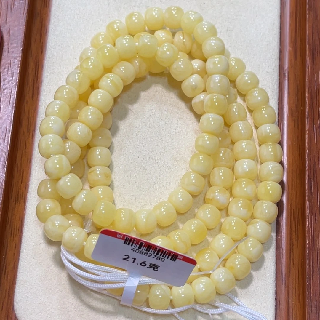 蜜蜡手链未镶嵌嗯*蜜蜡